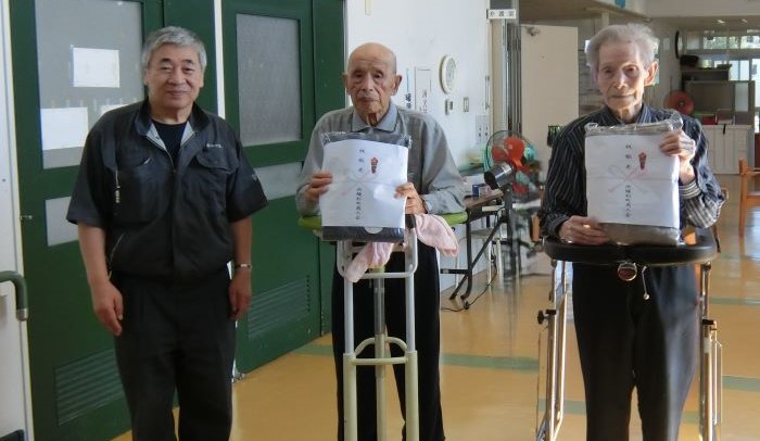 浜頓別町商工会から寄贈